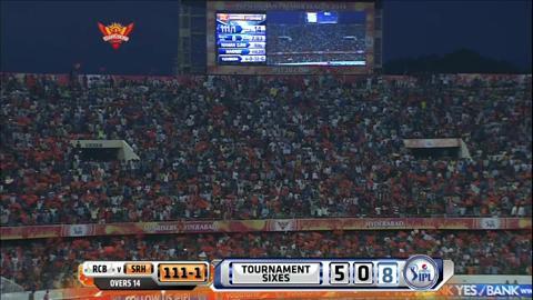 M46: SRH vs RCB – Naman Ojha Six