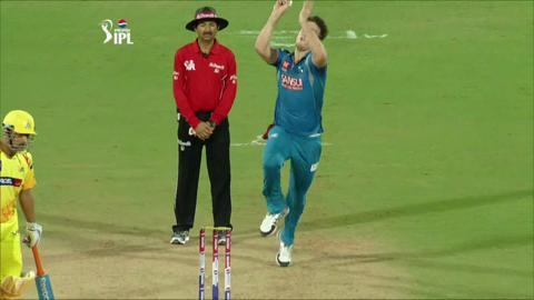 M19: CSK vs PWI – Ravindra Jadeja Wicket