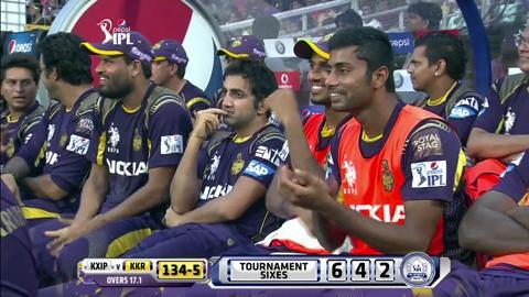 M57: KXIP vs KKR – Ryan ten Doeschate Six
