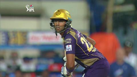 M1: KKR vs MI – Suryakumar Yadav Six