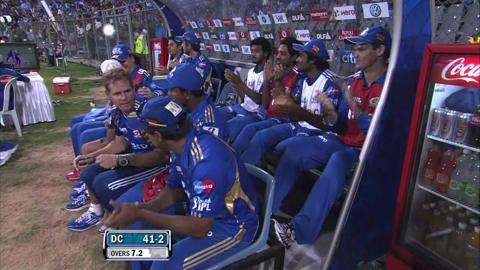 Match 40 DC vs MI – Jaggi's Wicket