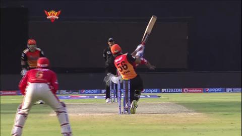 M39: SRH vs KXIP– Fall of Wickets