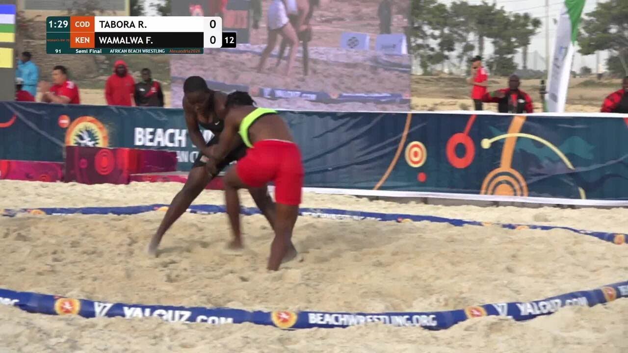 Rosie Kabeya TABORA (COD) vs. Faith Nanjala WAMALWA (KEN) • Semi Final • Women's BW 70Kg