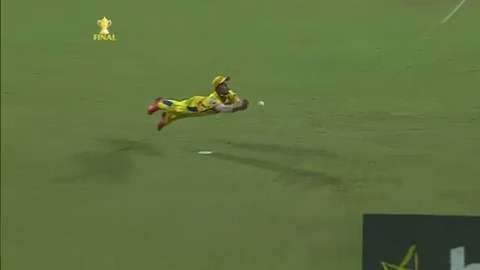 M60: MI vs CSK – Eyes on the ball - Negi pouches that one...almost! background