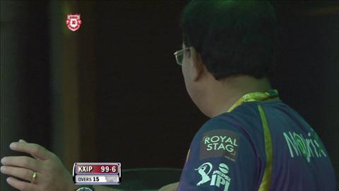M20: KXIP vs KKR – Gurkeerat Mann Singh Wicket
