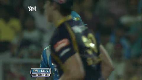 Match 47 KKR vs PWI – Parnell's Wicket