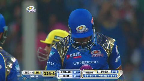 M12: MI vs CSK – Kieron Pollard Six