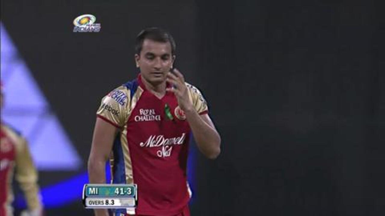 Match 54 MI vs RCB – Tendulkar's Wicket