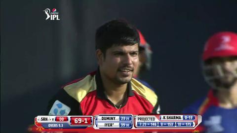 M13: SRH vs DD – Shreyas Iyer Six