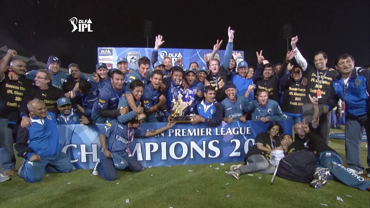 IPL 2009 Match 59 Final Highlights RCB vs DC background