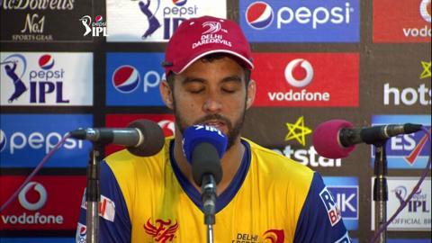 M13: SRH vs DD – Press Conference – JP Duminy