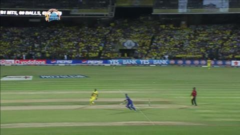 M30: CSK vs RR – Shane Watson Wicket