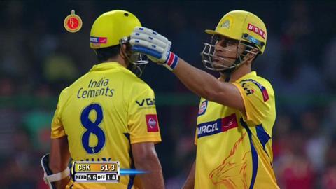 M70: RCB vs CSK – Murali Vijay Six