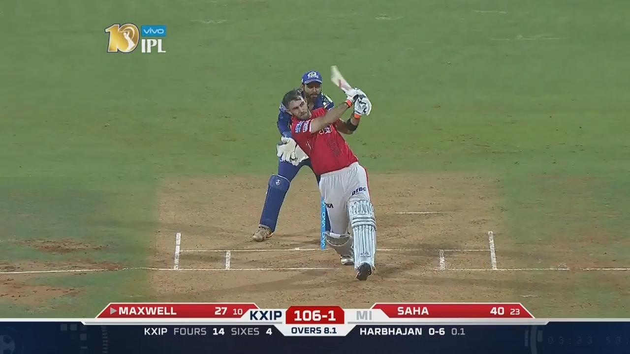 M51: MI vs KXIP – Glenn Maxwell Six