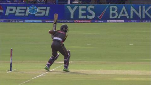 M36: RR vs SRH – Shikhar Dhawan Wicket