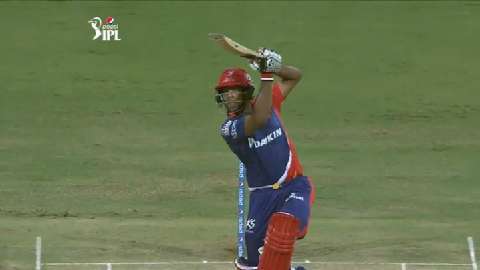 M2: CSK vs DD – Mayank Agarwal Six background