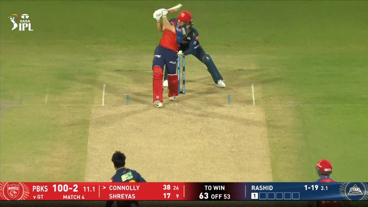 IPL 2026 M04: PBKS vs GT - Cooper Connolly Six