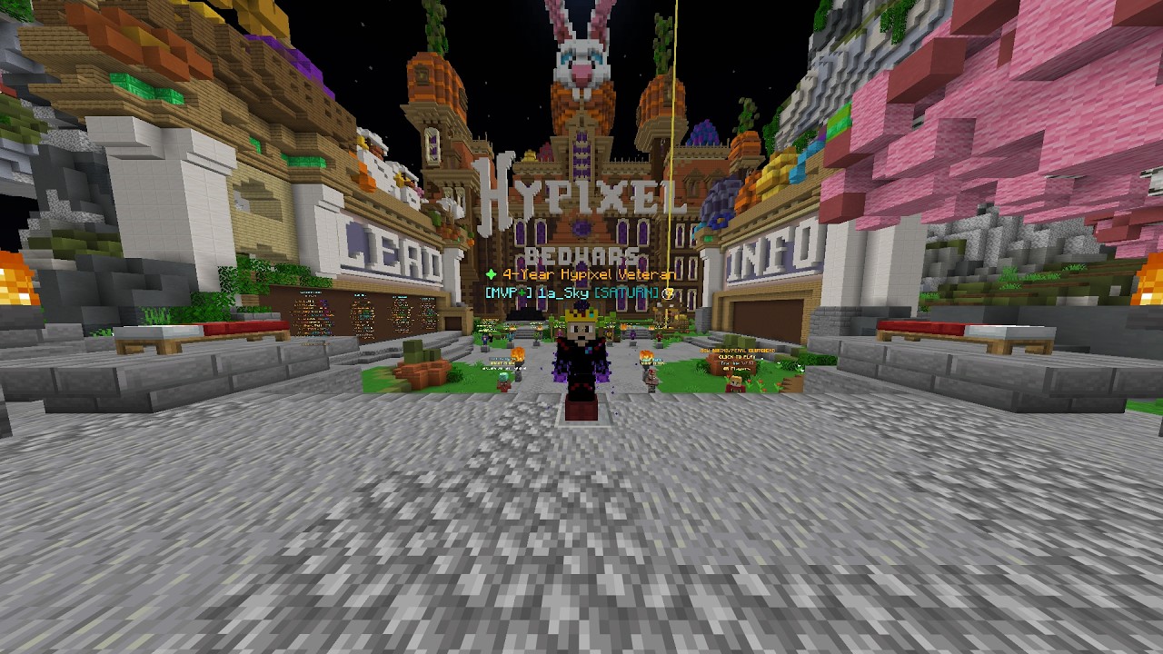 Bedwars 4v4 Highlights | Hypixel #hypixel #minecraft #gaming