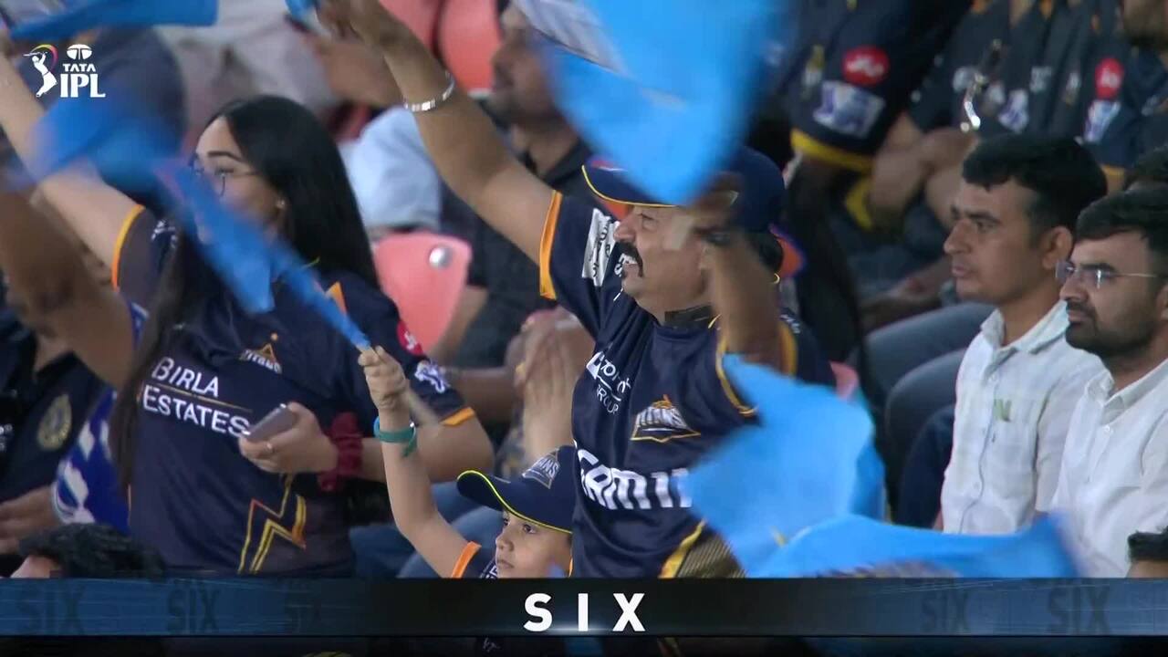 IPL 2026 M09: GT vs RR - Kagiso Rabada Six