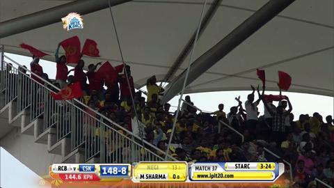 M37: CSK vs RCB – Pawan Negi Wicket
