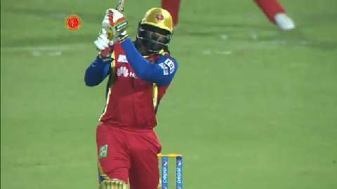 M40: RCB vs KXIP – Chris Gayle Six