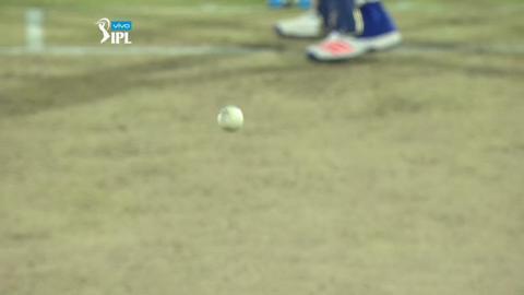 M43: MI vs KXIP – Kieron Pollard Wicket