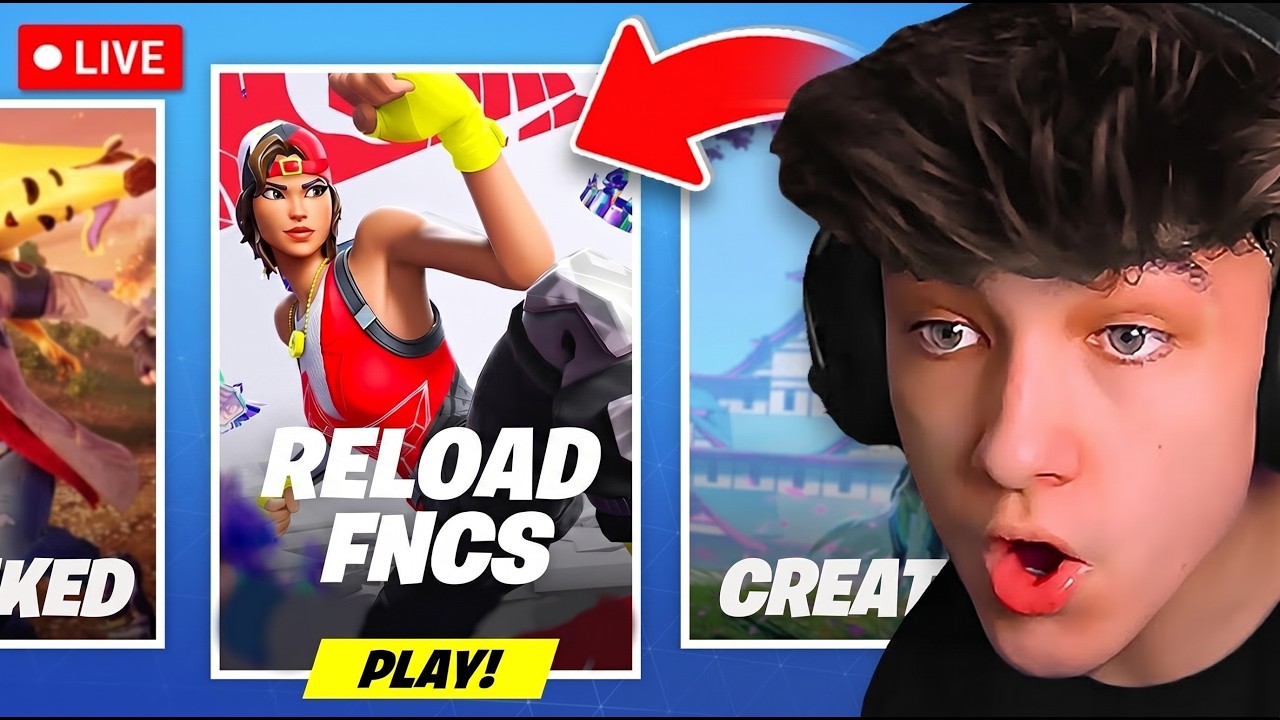 🔴LIVE! - $2,500,000 RELOAD SERIES PLAY-INS! (Fortnite Tournament)