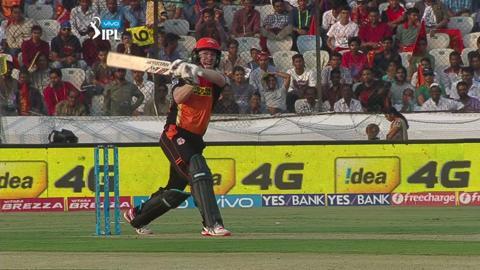 M8: SRH vs KKR – Eoin Morgan Six