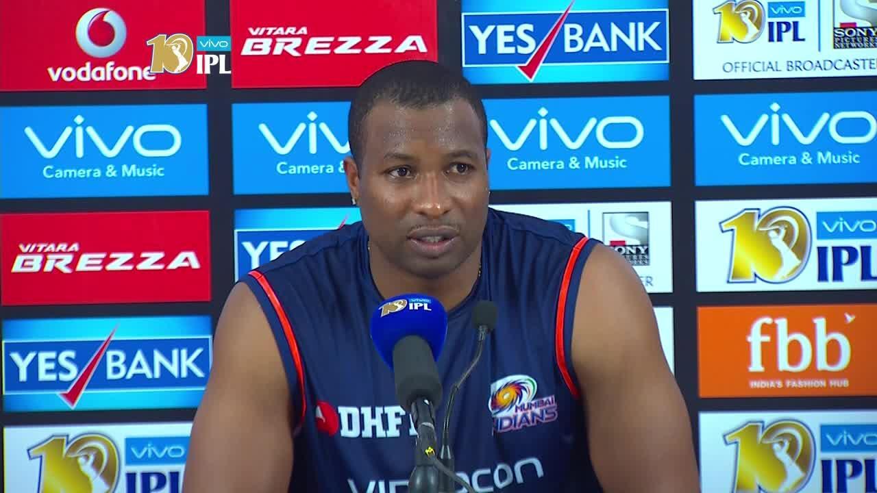 M51: MI vs KXIP – Press Conference – Kieron Pollard