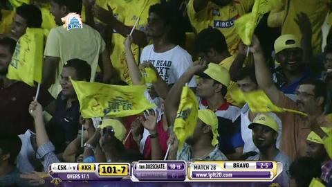 M28: CSK vs KKR – Pat Cummins Wicket