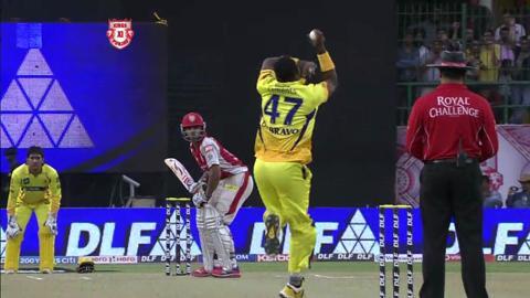 Match 66 KXIP vs CSK – Saini's Wicket