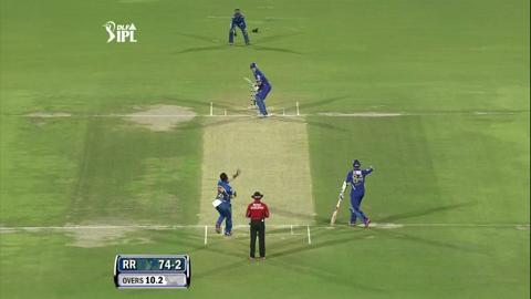 Match 72 RR vs MI – Watson's 1st Six