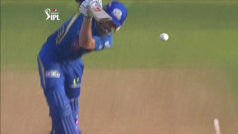 M22: MI vs KXIP– Ben Dunk Wicket