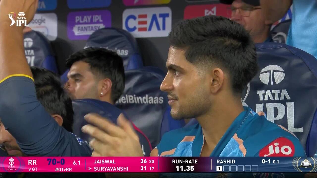 IPL 2026 M09: GT vs RR - Vaibhav Sooryavanshi Wicket