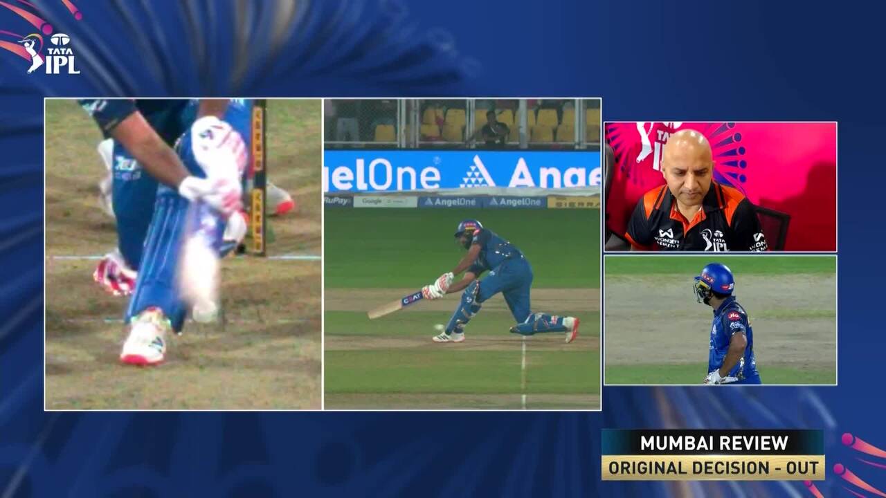 IPL 2026 M13: RR vs MI - Rohit Sharma Wicket