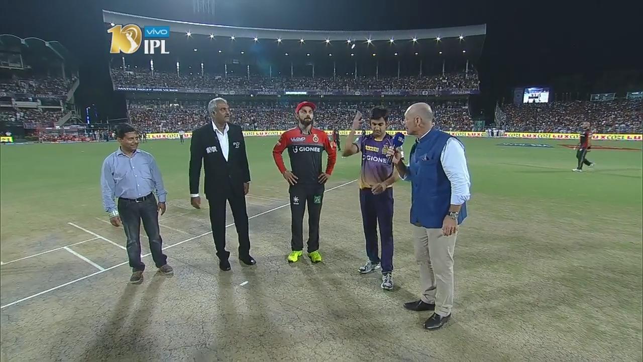 M27: KKR vs RCB – Toss background