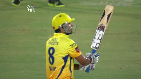 M54: SRH vs CSK – Murali Vijay Six background