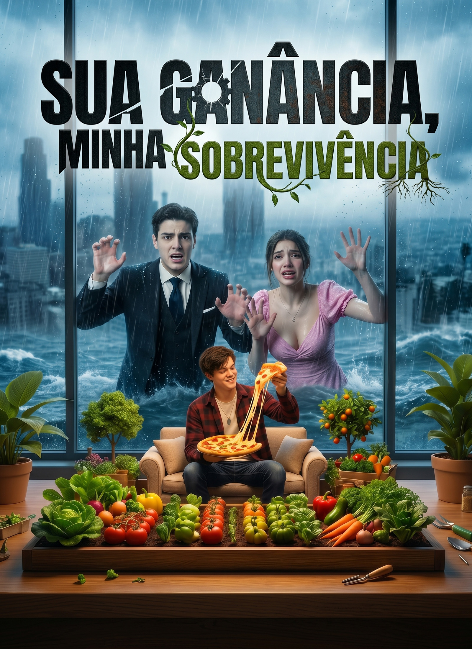 Sua Ganância, Minha Sobrevivência poster