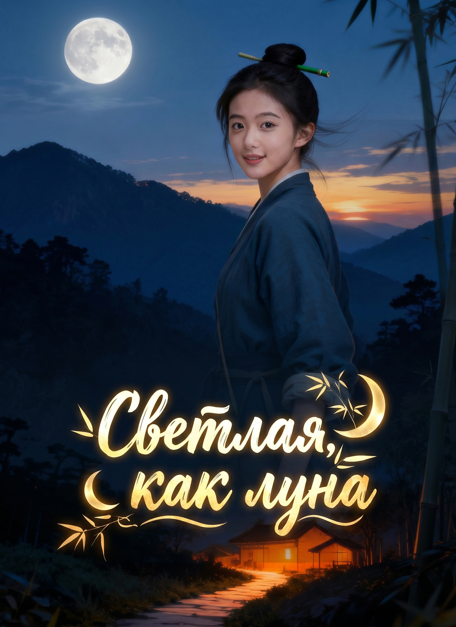 Светлая, как луна poster