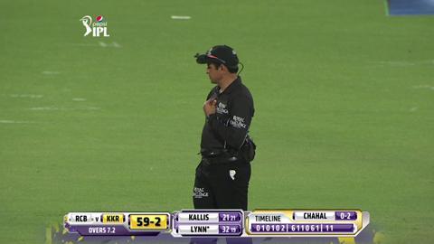 M11: RCB vs KKR – Chris Lynn Six