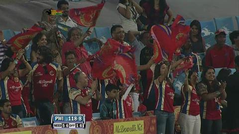 Match 57 PWI vs RCB – Thomas's Wicket