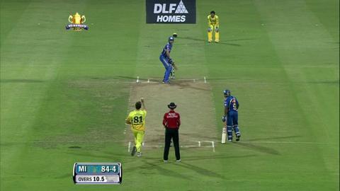 Match 74 CSK vs MI – Franklin's Six
