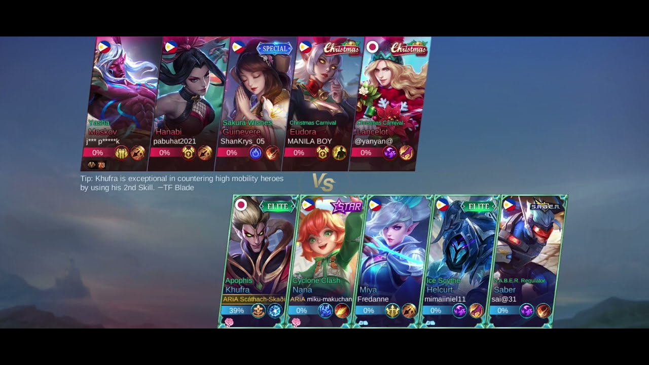#MobileLegends | Ranked Game (Epic III) as Khufra MVP! - October 2, 2022 background