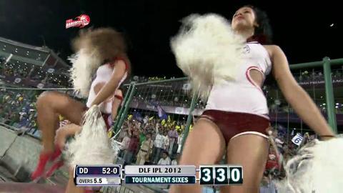 Match 36 DD vs MI – Sehwag's 1st Six background