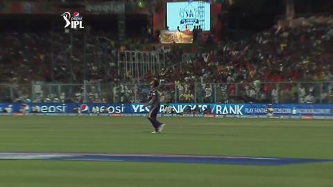 M57: KXIP vs KKR – Manan Vohra Wicket background