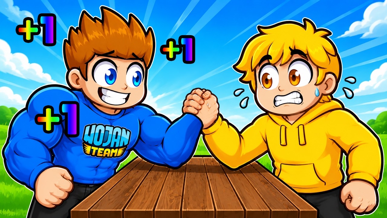 KAŻDE KLIKNIĘCIE TO +1 W SIŁOWANIU SIE w Roblox!