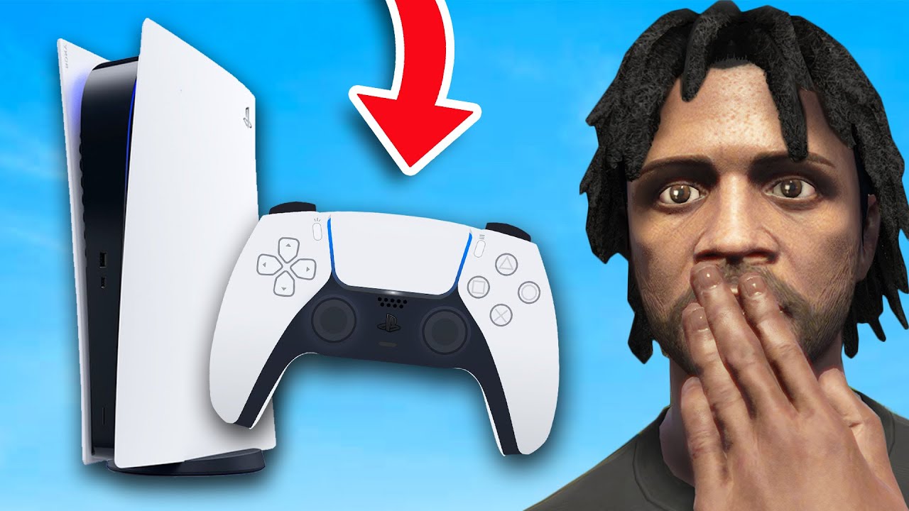 i finally got a PS5!!! playing gta 5 on the playstation 5! | GTA 5 THUG LIFE #524 background