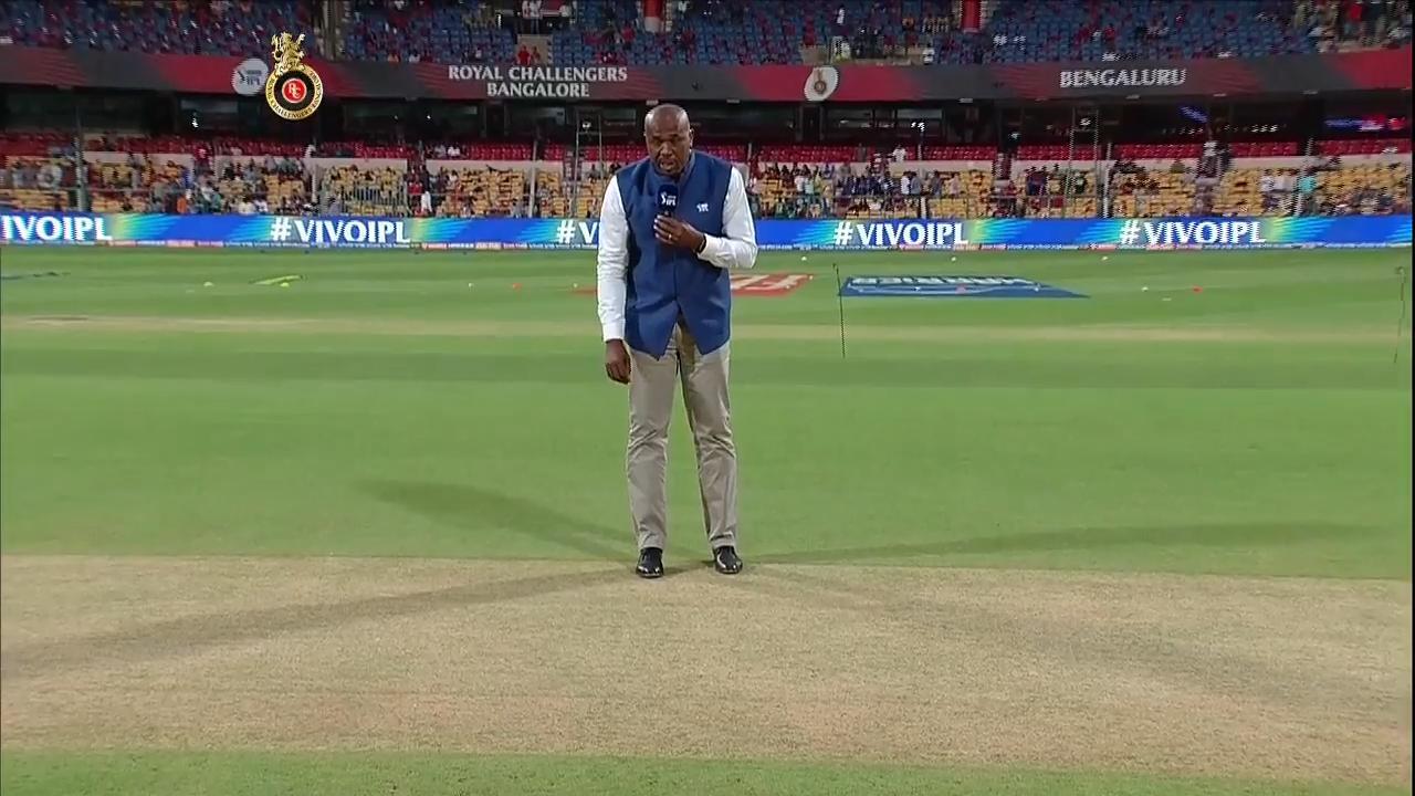 M07: RCB vs MI – Pitch Report background