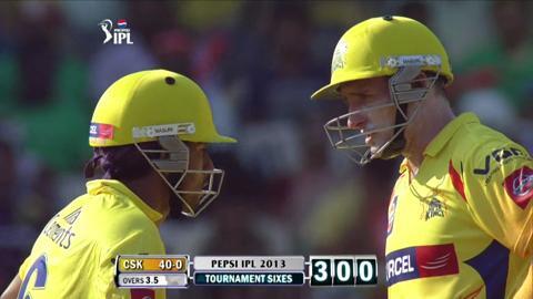 M38: CSK vs KKR – Wriddhiman Saha Six