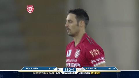 M21: KXIP vs MI – Parthiv Patel Wicket